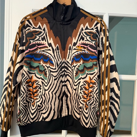 FARM Rio Jackets & Blazers - FARM Rio Adidas Multicolor Zebra Print Jacket NWT